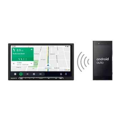 Sony 6.95" Flush Mount Wireless Apple CarPlay / Android Auto Media Receiver XAVAX6000