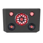 FDBRONTG10PRO  Memphis BRONCO SINGLE 10" TAILGATE SUB ENC W/ PRO