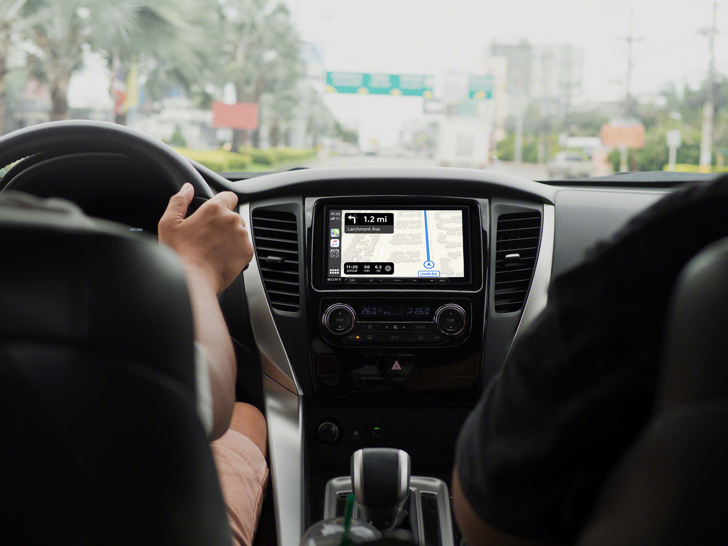Sony 6.95" Flush Mount Wireless Apple CarPlay / Android Auto Media Receiver XAVAX6000