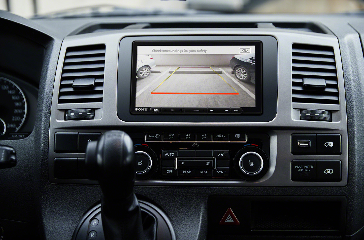 Sony 6.95" Flush Mount Wireless Apple CarPlay / Android Auto Media Receiver XAVAX6000