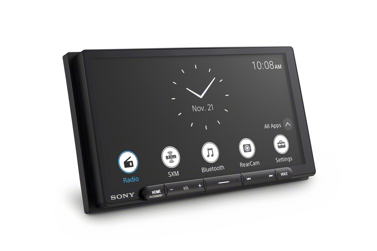 Sony 6.95" Flush Mount Wireless Apple CarPlay / Android Auto Media Receiver XAVAX6000